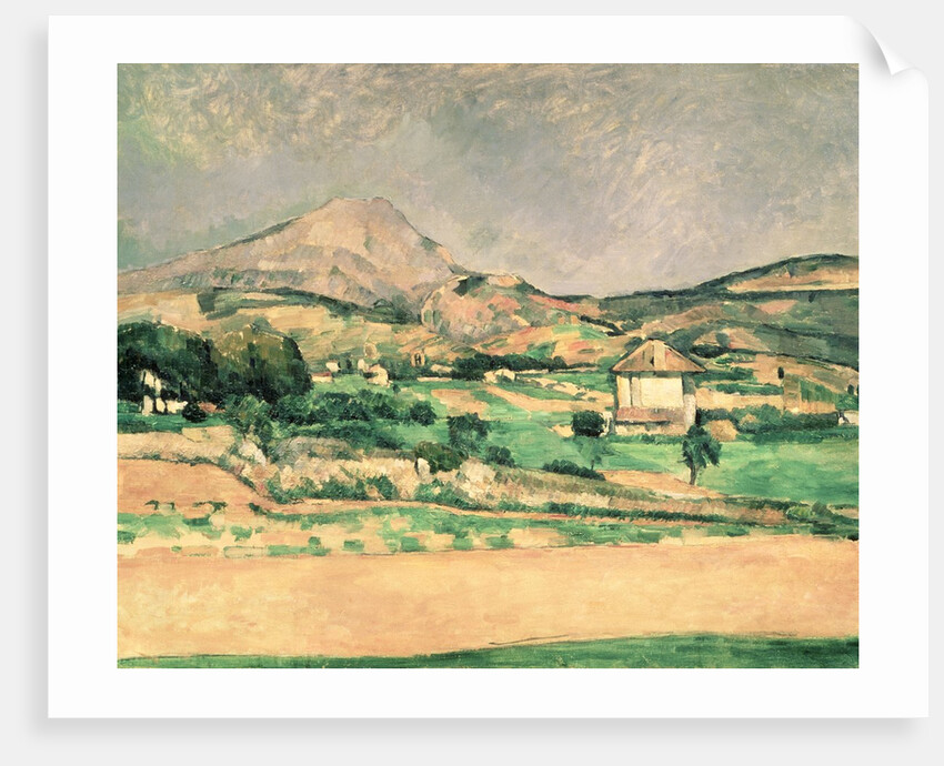 Montagne Sainte-Victoire, c.1882-85 by Paul Cezanne