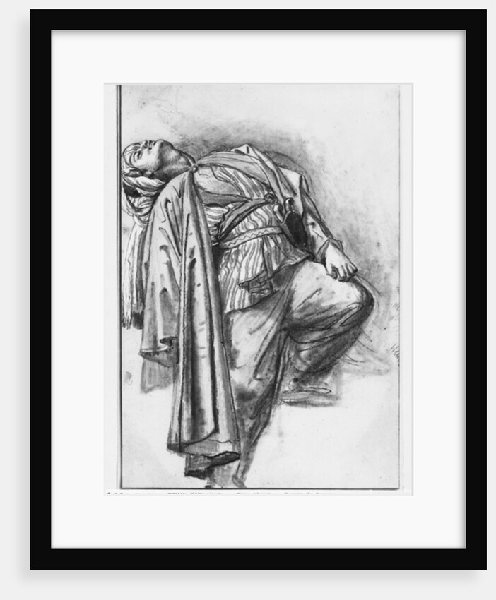 Wounded Turk by Anne Louis Girodet de Roucy-Trioson