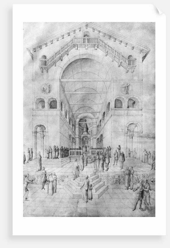 The Presentation of the Virgin in the Temple by Jacopo Bellini