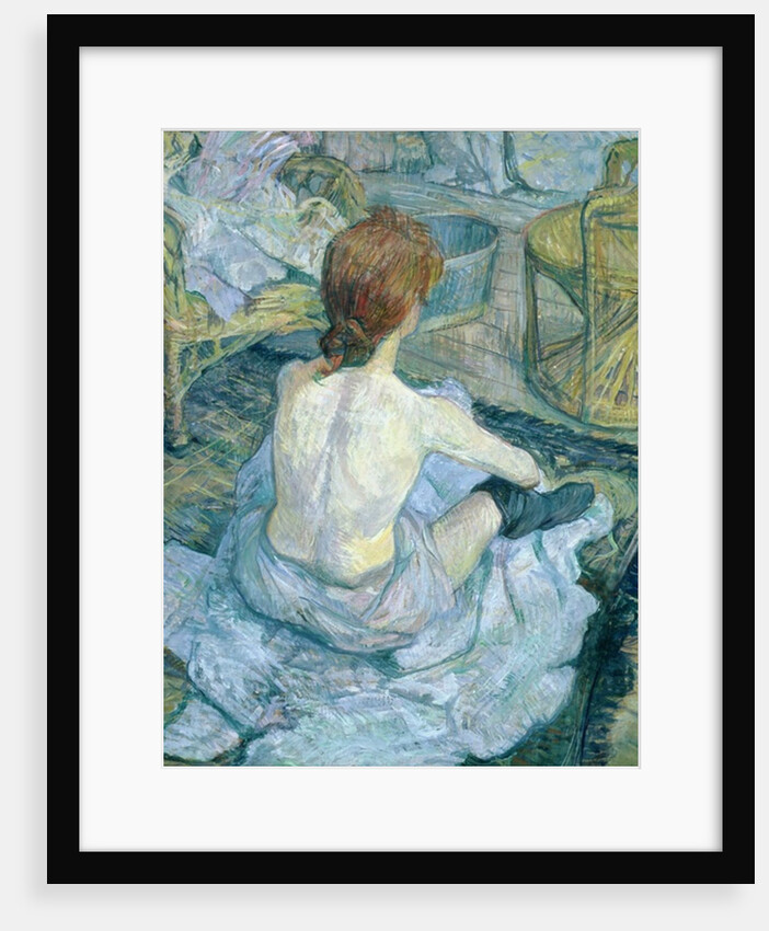 Woman at her Toilet, 1896 by Henri de Toulouse-Lautrec
