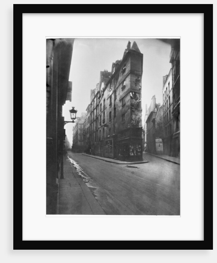 Rue de Seine and Rue de l'Echaude, Paris, c.1924 by Eugene Atget