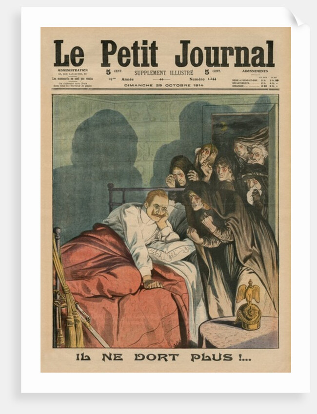 He does not sleep anymore ! by French School