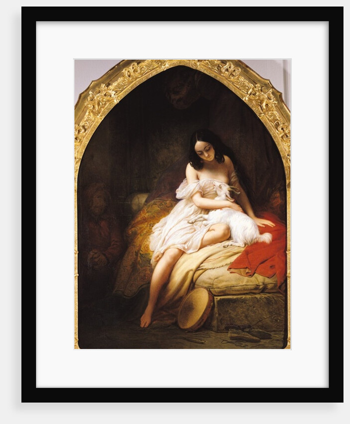 Esmeralda, 1839 by Charles Auguste Steuben
