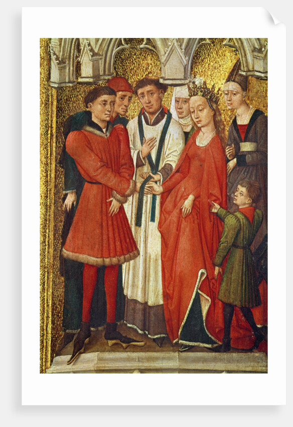 Redemption Triptych: Sacrament of Marriage by Vrancke van der Stockt