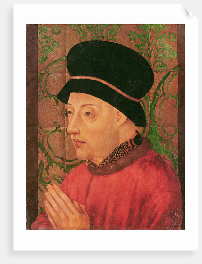 Portrait of King John I of Portugal by Portuguese School