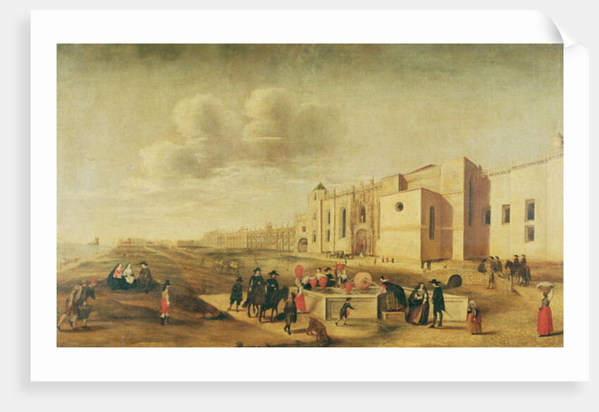 View of the Monastery and Belém Square by Filipe Lobo