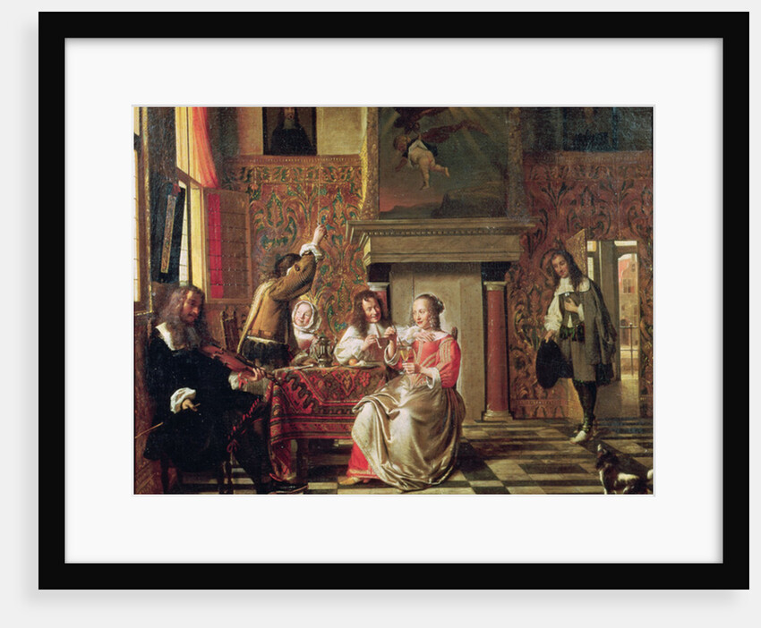 Conversation by Pieter de Hooch