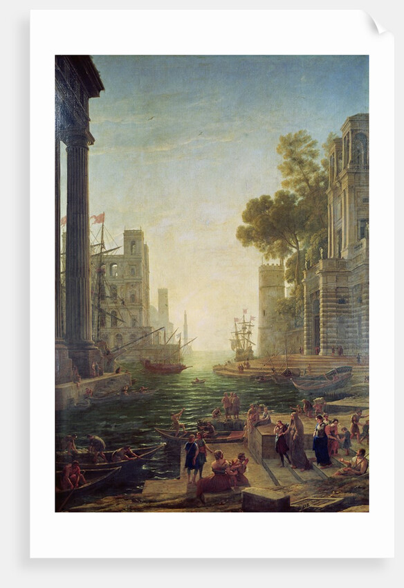 Embarkation of St. Paul at Ostia by Claude Lorrain (1600-82)