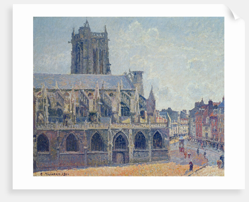 The Church of St Jacques in Dieppe, 1901 by Camille Pissarro