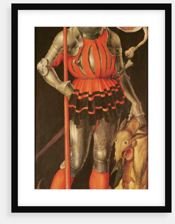 Stephan Paumgartner portrayed as Saint George by Albrecht Dürer or Duerer