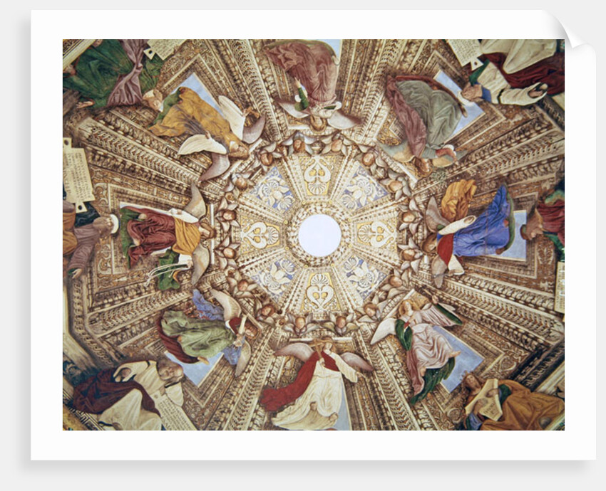 Prophets and Angels holding the instruments of the passion of Christ by Melozzo da Forli