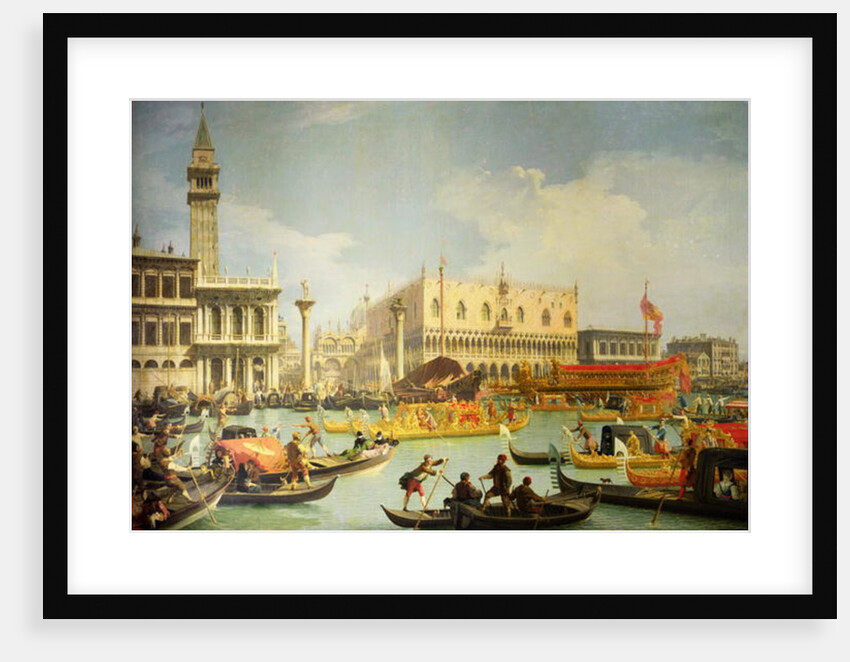 The Betrothal of the Venetian Doge to the Adriatic Sea, c.1739-40 by (1697-1768) Canaletto