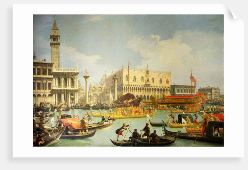 The Betrothal of the Venetian Doge to the Adriatic Sea, c.1739-40 by (1697-1768) Canaletto