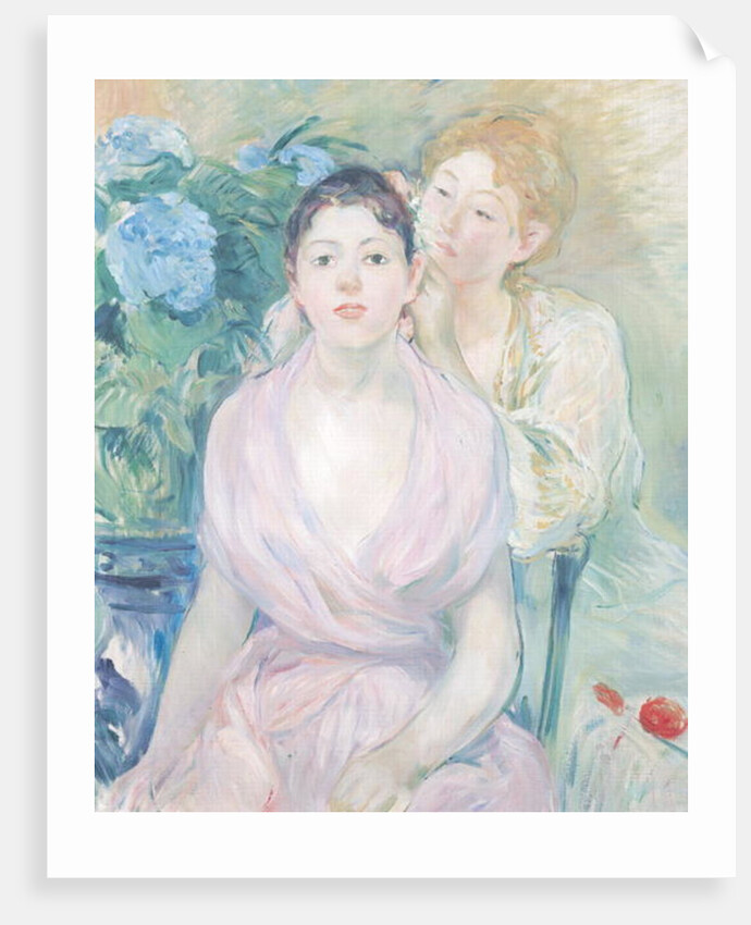 The Hortensia, or The Two Sisters, 1894 by Berthe Morisot