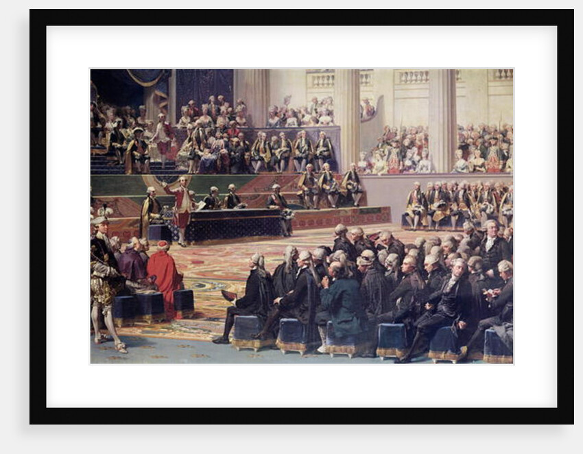 Opening of the Estates General at Versailles on 5th May 1789, 1839 by Louis Charles Auguste Couder