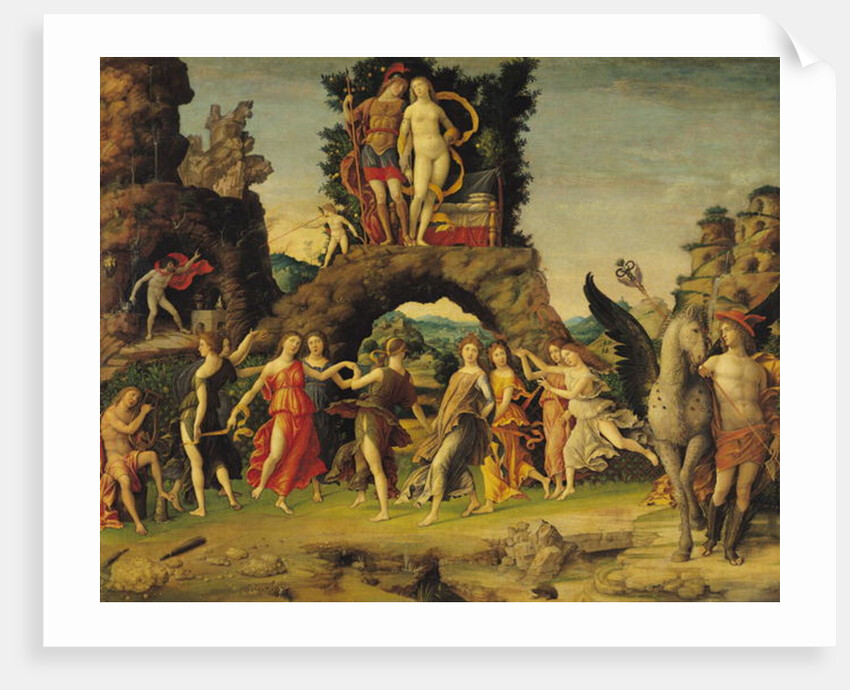 The Parnassus: Mars and Venus by Andrea Mantegna