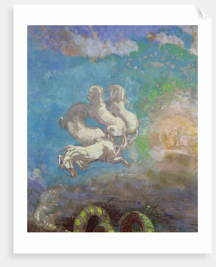 The Chariot of Apollo, c.1905-14 by Odilon Redon