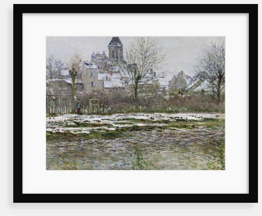 The Church at Vetheuil under Snow, 1878-79 by Claude Monet