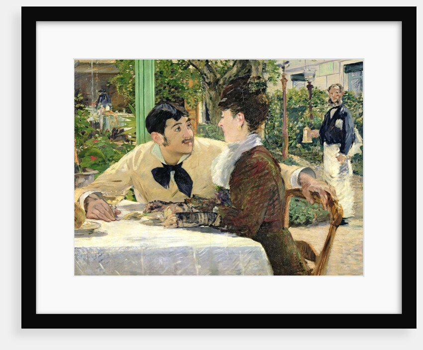 The Garden of Pere Lathuille, 1879 by Edouard Manet