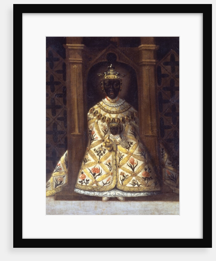 The Black Virgin in the Chadaraita given by Louis XI by French School