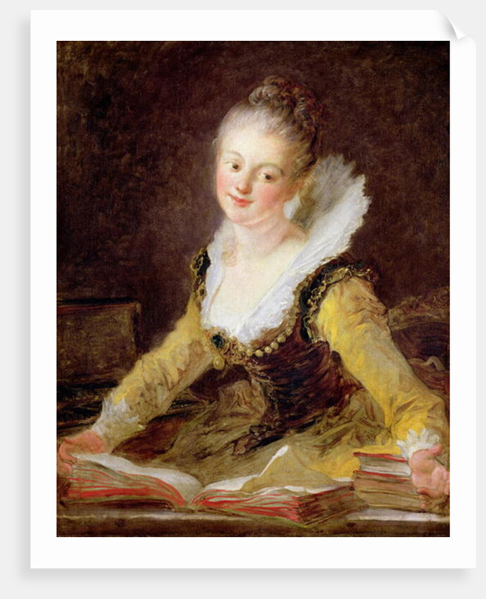 The Study, or The Song, c.1769 by Jean-Honore Fragonard