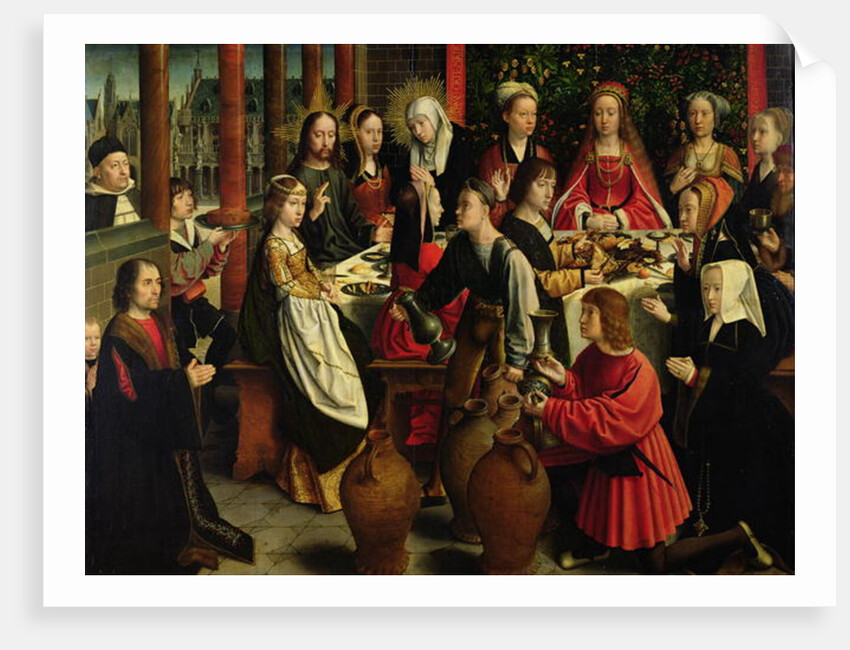The Marriage Feast at Cana, c.1500-03 by Gerard David
