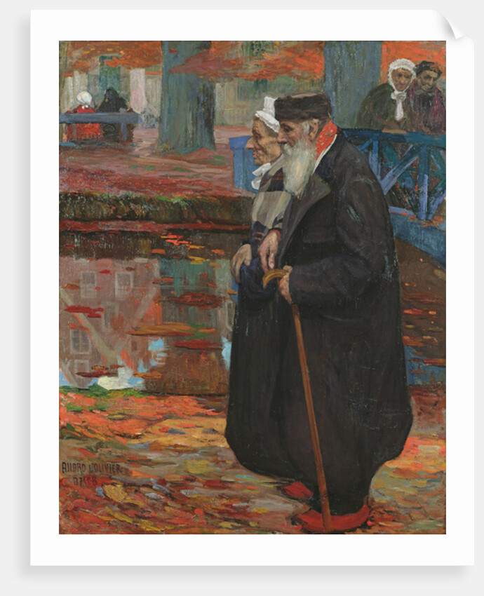 The Old Couple, 1907 by Fernand Allard L'Olivier