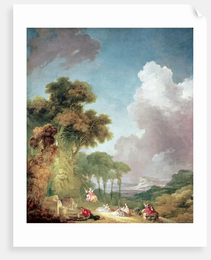 The Swing by Jean-Honore Fragonard
