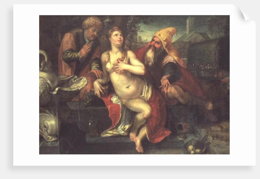Susanna and the Elders, 1607 by Hendrik Goltzius