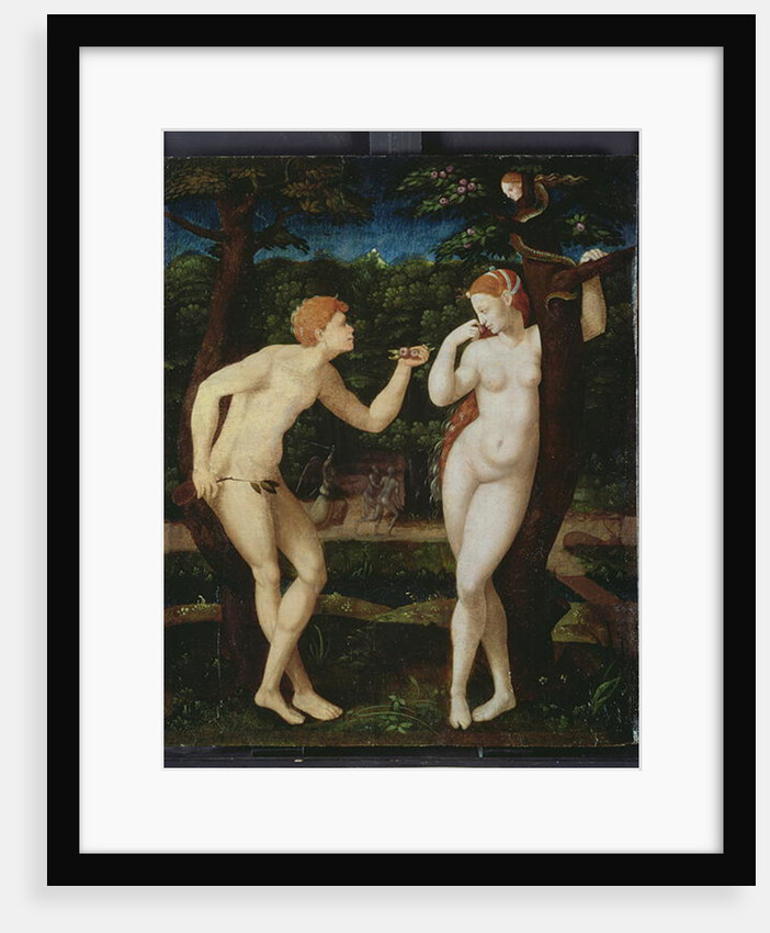 Adam and Eve by French School
