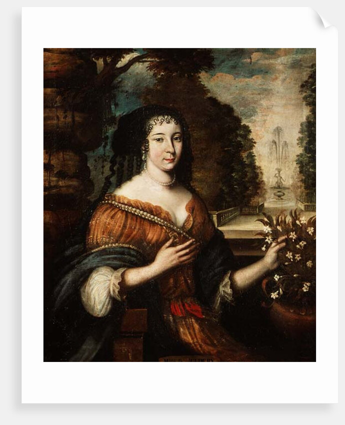 Madeleine de Scudery by French School