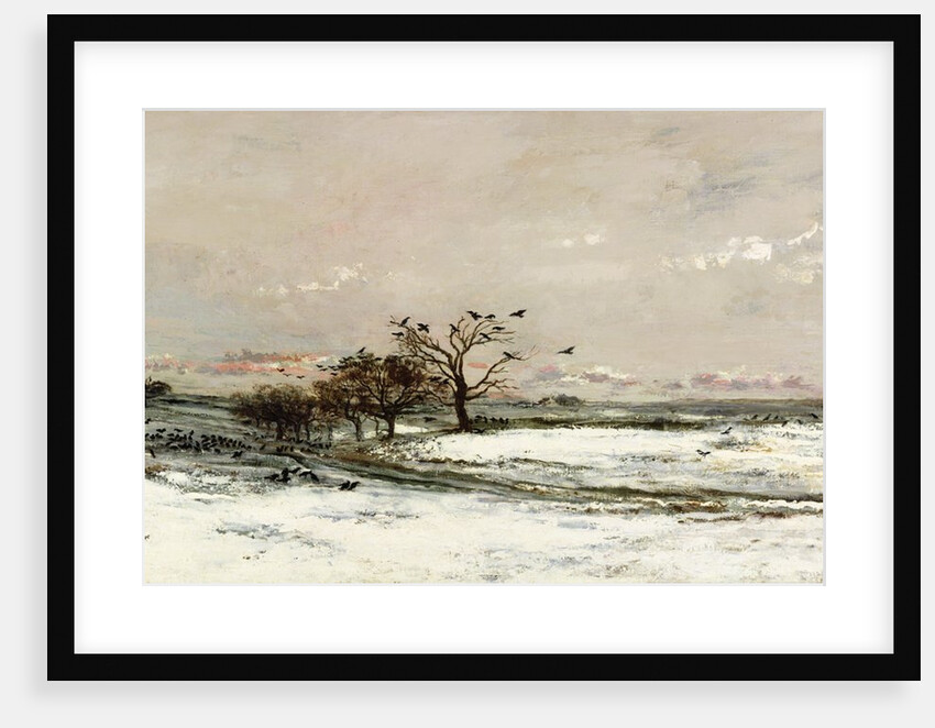 The Snow, 1873 by Charles Francois Daubigny