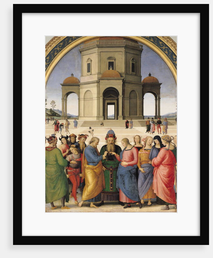 The Marriage of the Virgin, 1500-04 by Pietro Perugino