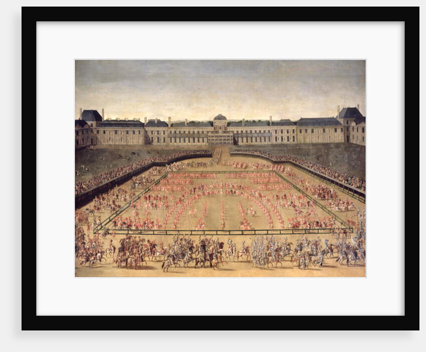 Carousel given for Louis XIV in the Court of the Palace of the Tuileries, 5th June 1662 by French School