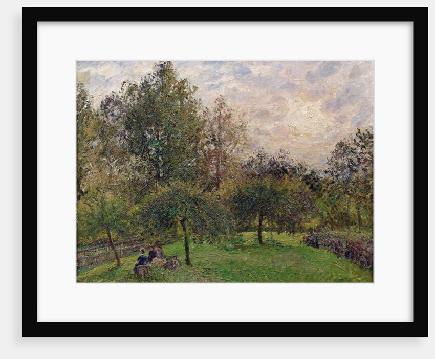 Apple Trees and Poplars in the Setting Sun, 1901 by Camille Pissarro