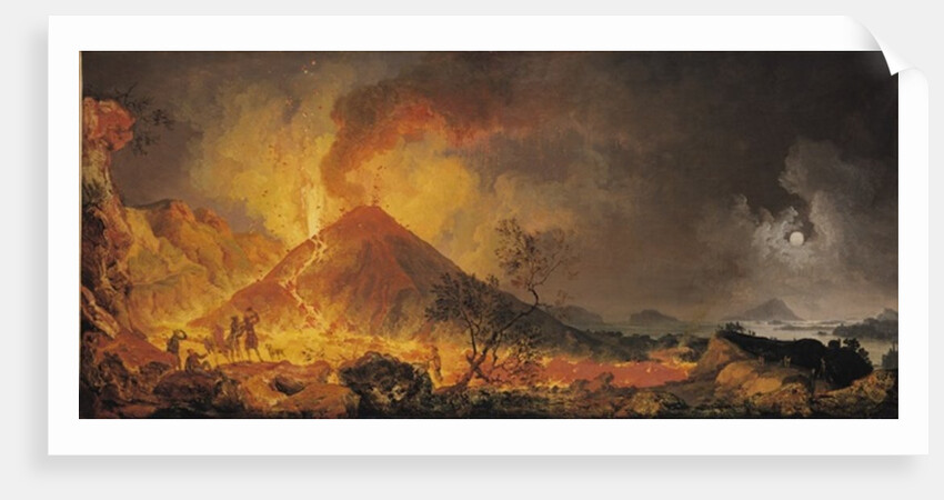 The Eruption of Vesuvius by Pierre Jacques Volaire