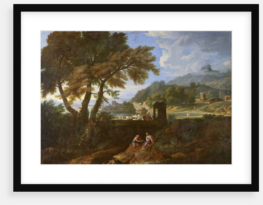 Landscape by Gaspard Poussin Dughet