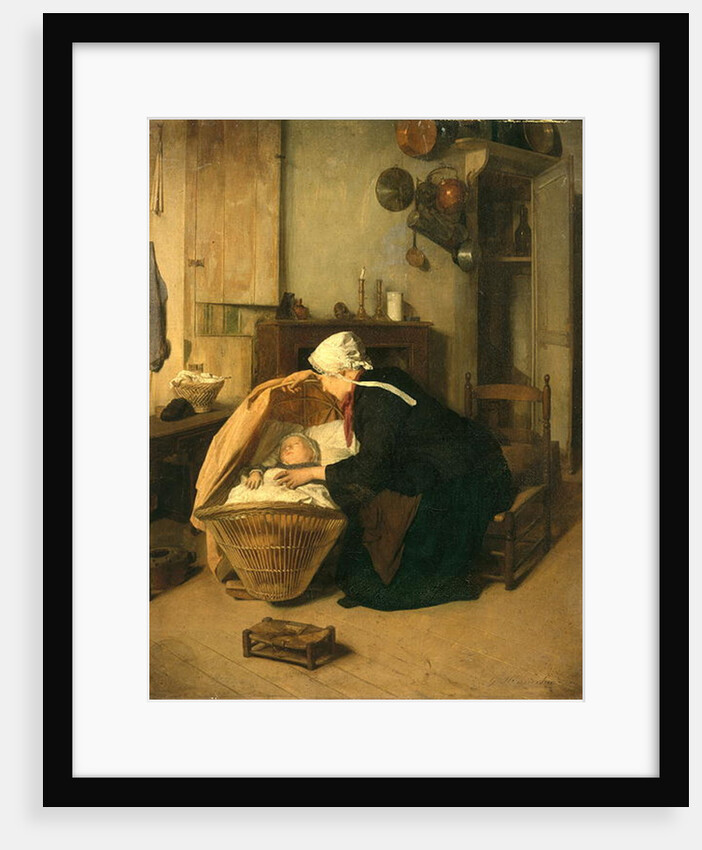 The Young Mother by Jacques Gustave Hamelin
