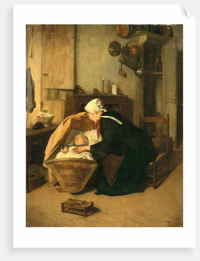 The Young Mother by Jacques Gustave Hamelin