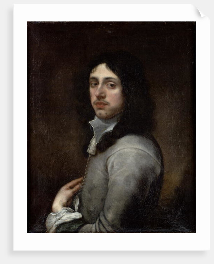 Portrait of a Young Man Dressed in Grey by Bartolome Esteban (attr. to) Murillo