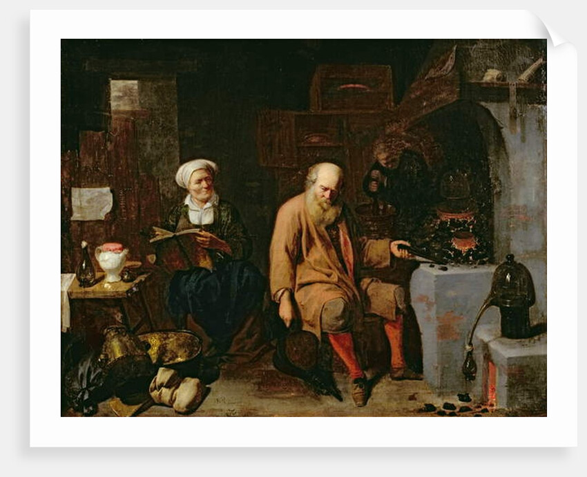 The Alchemist by David III Ryckaert