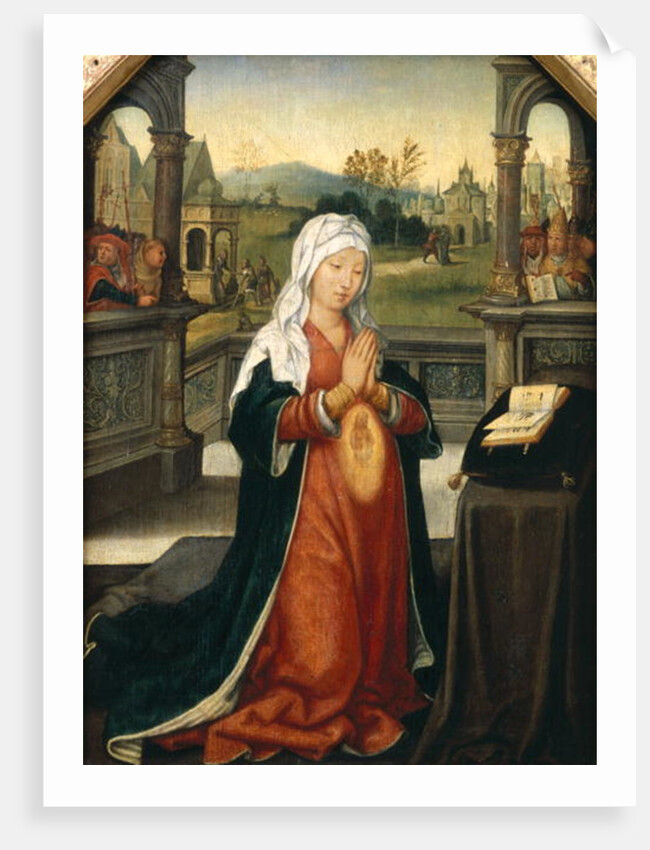 St.Anne Conceiving the Virgin by Jean the Elder Bellegambe