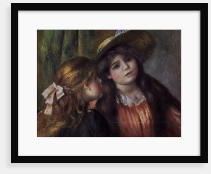 Portrait of Two Girls, c.1890-92 by Pierre Auguste Renoir