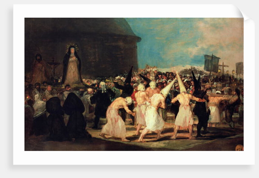 Procession of Flagellants, 1815-19 by Francisco Jose de Goya y Lucientes