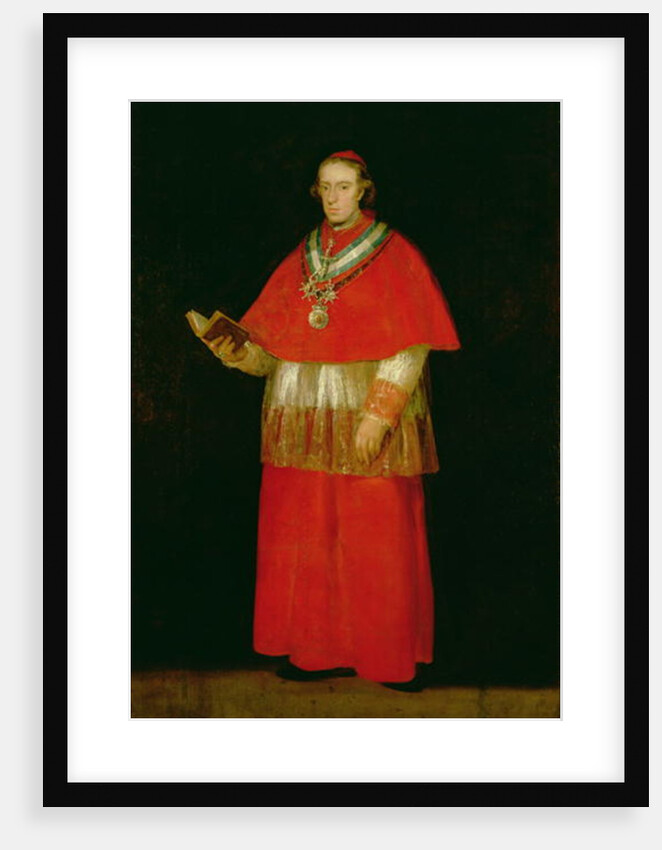 Cardinal Don Luis de Bourbon c.1800 by Francisco Jose de Goya y Lucientes