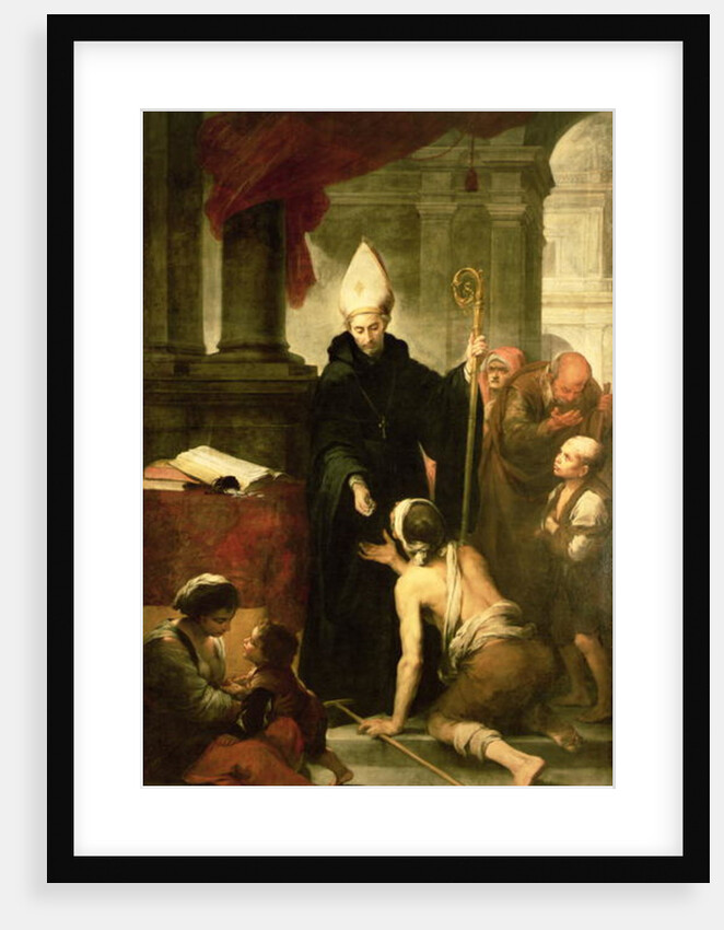 St. Thomas of Villanueva Distributing Alms, 1678 by Bartolome Esteban Murillo