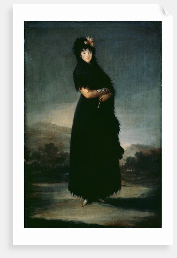 Mariana Waldstein, c.1797-1800 by Francisco Jose de Goya y Lucientes