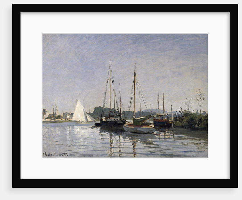 Pleasure Boats, Argenteuil, c.1872-3 by Claude Monet