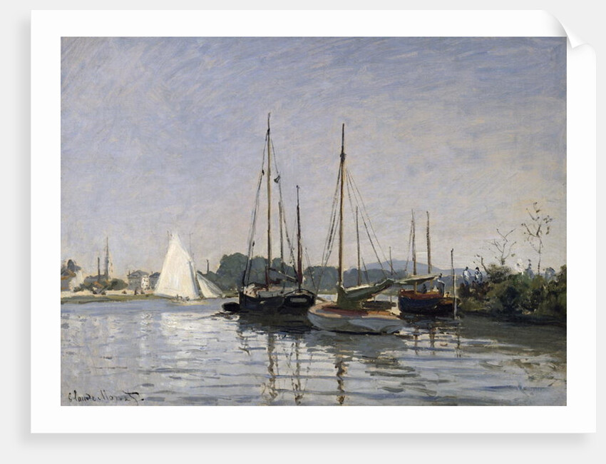 Pleasure Boats, Argenteuil, c.1872-3 by Claude Monet