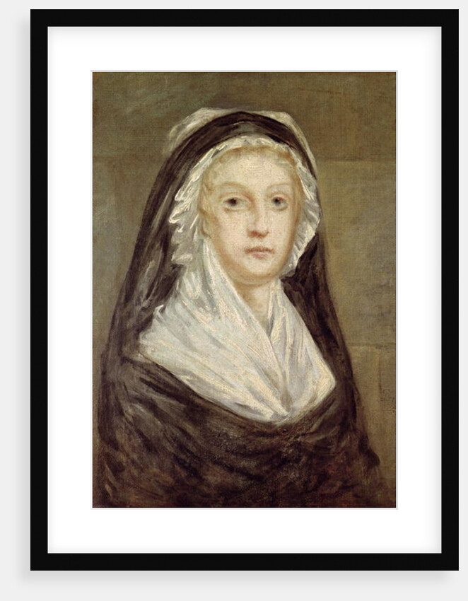 Marie Antoinette at the Conciergerie, after a painting by Alexandre Kucharski c.1792-99 by Sophie Prieur